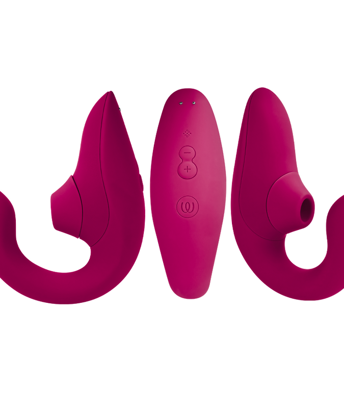 Womanizer – Blend Rabbit Vibrator Stimulator Vibrant Pink