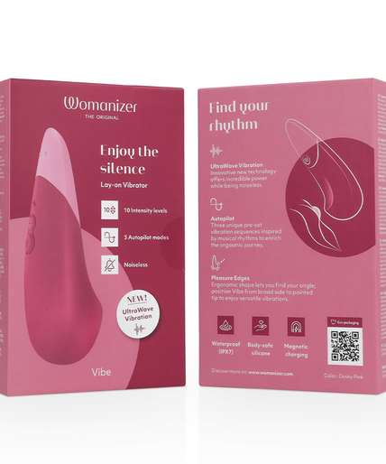 Womanizer – Vibe Lay-On Leiser Vibrator Staubiges Pink Womanizer – Vibe Lay-On Leiser Vibrator Staubiges Pink