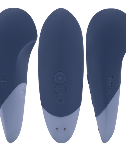 Womanizer – Vibe Lay-On Leiser Vibrator Dunkelblau Womanizer – Vibe Lay-On Leiser Vibrator Dunkelblau