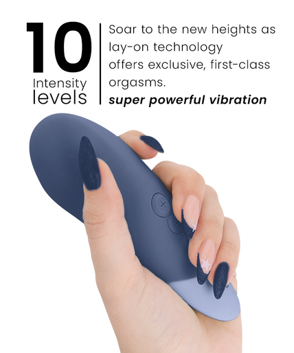 Womanizer – Vibe Lay-On Leiser Vibrator Dunkelblau Womanizer – Vibe Lay-On Leiser Vibrator Dunkelblau