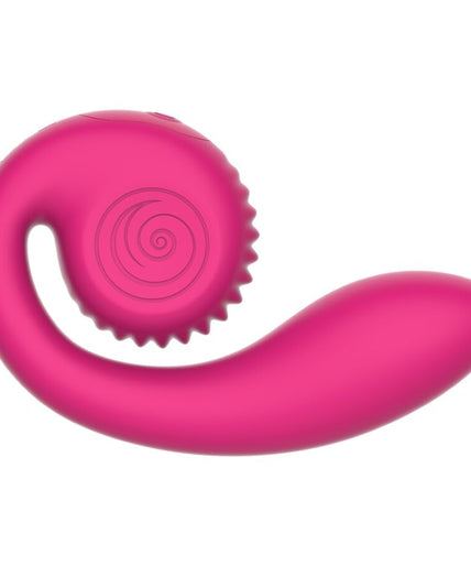 Snail Vibe – Gizi Lite Dual G – Spot & Klitoral Pink Vibrator Snail Vibe – Gizi Lite Dual G – Spot & Klitoral Pink Vibrator