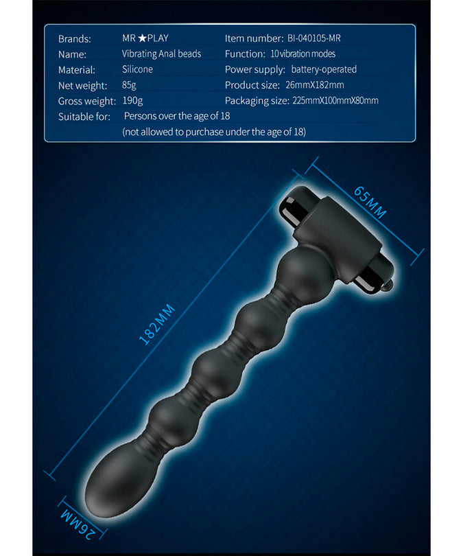 Mr Play – Vibrating Anal Plug Massager