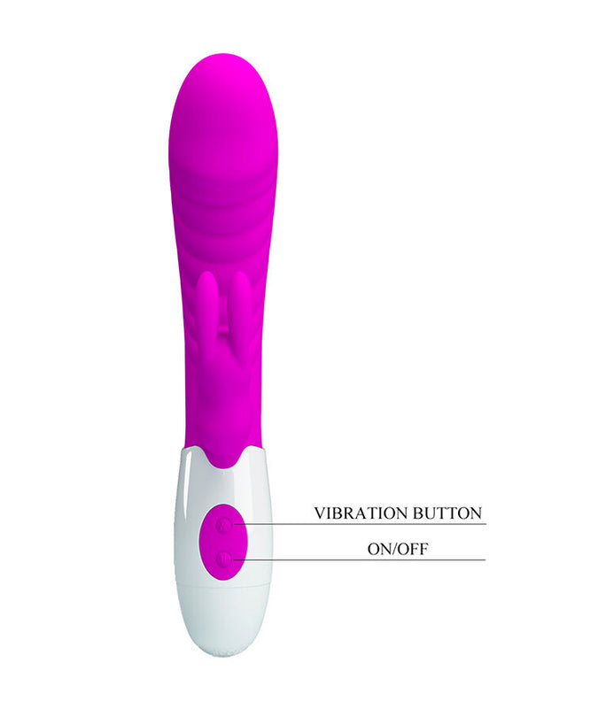 Pleasurements – Pretty Love – Naughty Bunny Konijnenvibrator Paars
