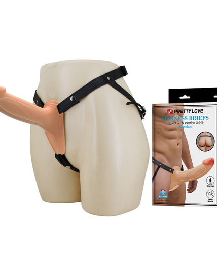 Pretty Love – Landon Light – Hautfarbener Vibrations-Strap-On Pretty Love – Landon Light – Hautfarbener Vibrations-Strap-On
