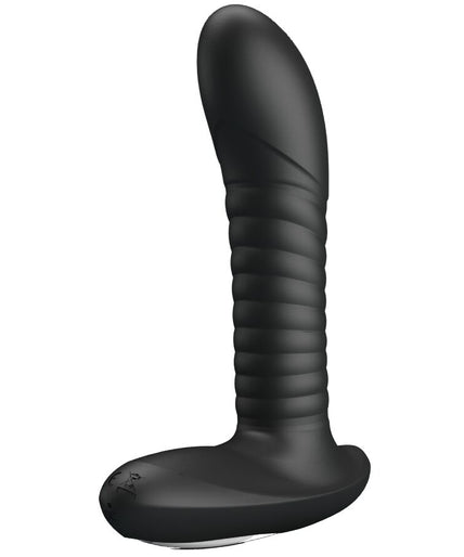 Pleasurements – Mr Play – Rotierender & Vibrierender Prostatamassager mit Fernbedienung – Schwarz Pleasurements – Mr Play – Rotierender & Vibrierender Prostatamassager mit Fernbedienung – Schwarz