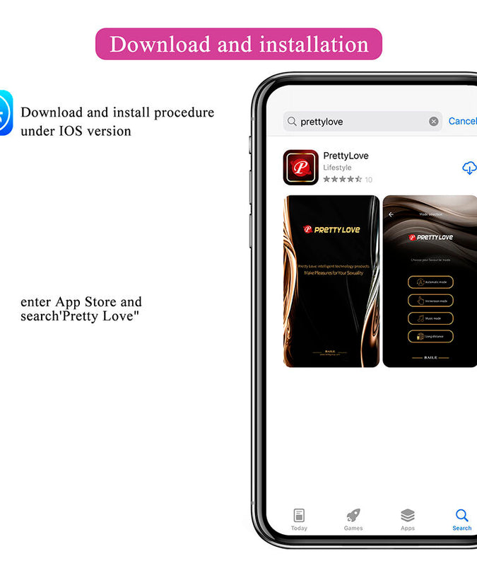 Pretty Love – Dora Unsichtbarer Vibrator mit kostenloser App