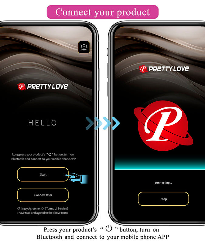 Pretty Love – Dora Unsichtbarer Vibrator mit kostenloser App
