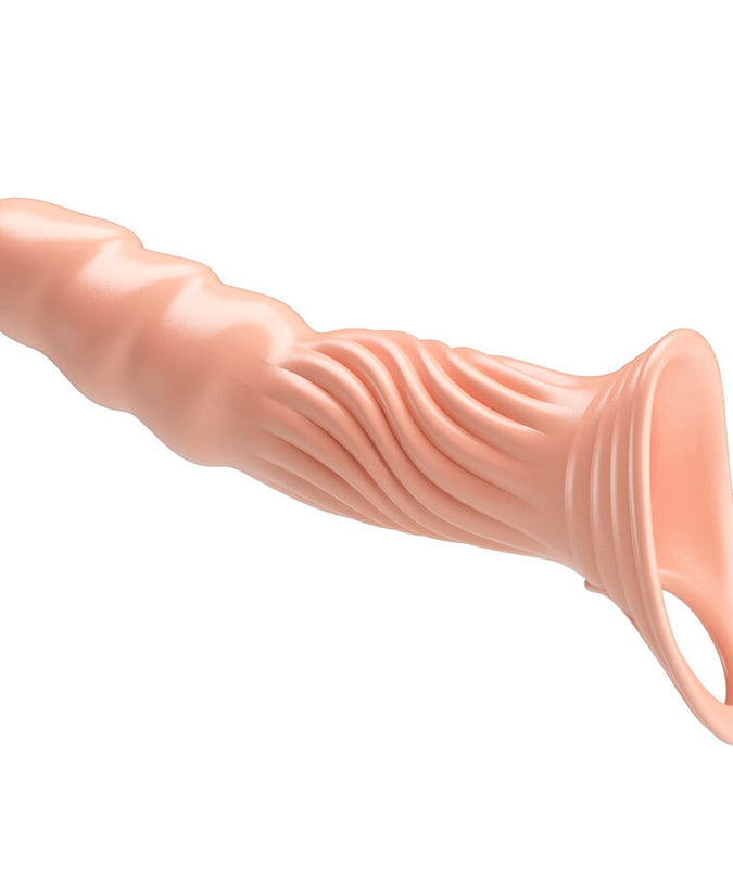 Pretty Love – Textured Penis Sheath With Extenders
