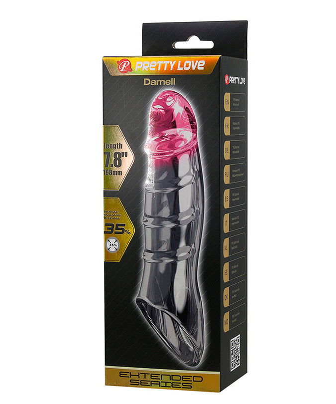 Pretty Love – Darnell Transparente Effekt-Penis-Abdeckung
