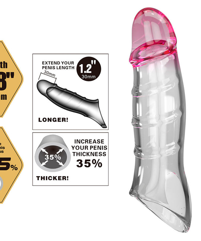 Pretty Love – Darnell Transparente Effekt-Penis-Abdeckung