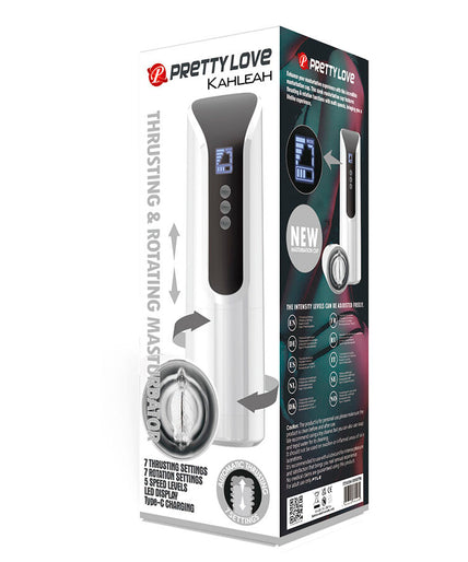 Pretty Love – Kahleah Masturbator mit Druck- und Rotationsfunktion Pretty Love – Kahleah Masturbator mit Druck- und Rotationsfunktion