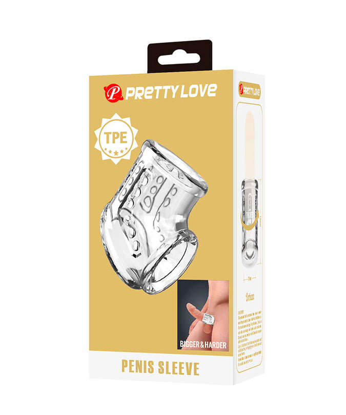 Pretty Love – Kurze transparente Penis-Hülle