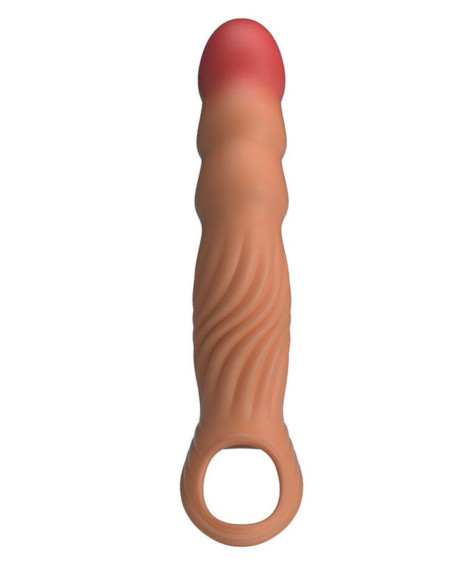 Pretty Love – Textured Penis Sleeve With Vibration And Remote Control