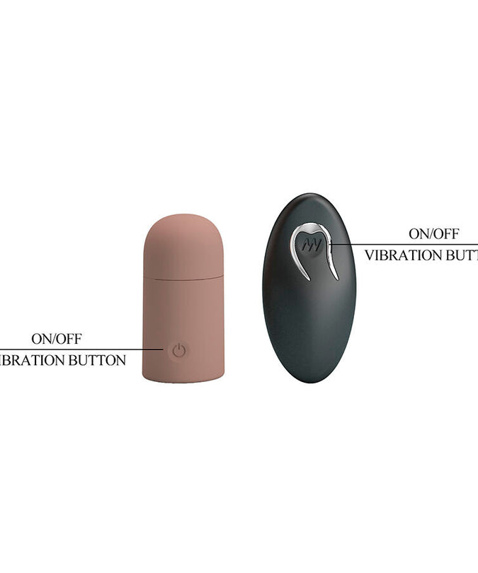 Pretty Love – Textured Penis Sleeve With Vibration And Remote Control
