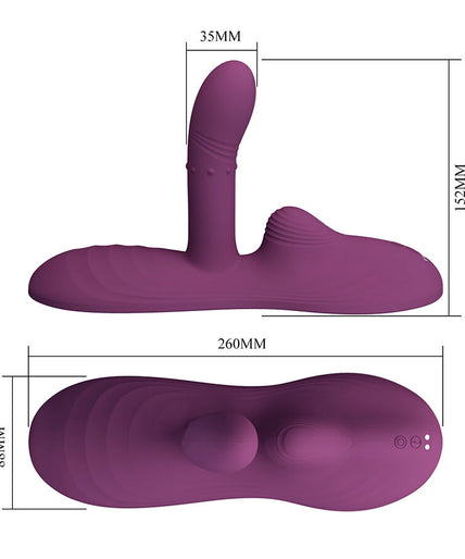 Pretty Love – Luka Sit-Down Vibrator mit Wärmeeffekt und Fernbedienung Pretty Love – Luka Sit-Down Vibrator mit Wärmeeffekt und Fernbedienung