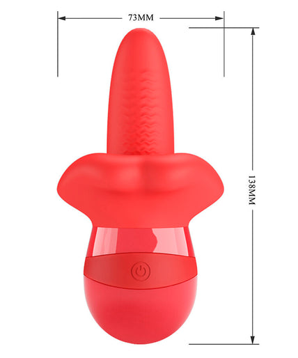 Pretty Love – Obelia Masturbator Zungen-Vibrator mit Orbitalbewegung Pretty Love – Obelia Masturbator Zungen-Vibrator mit Orbitalbewegung