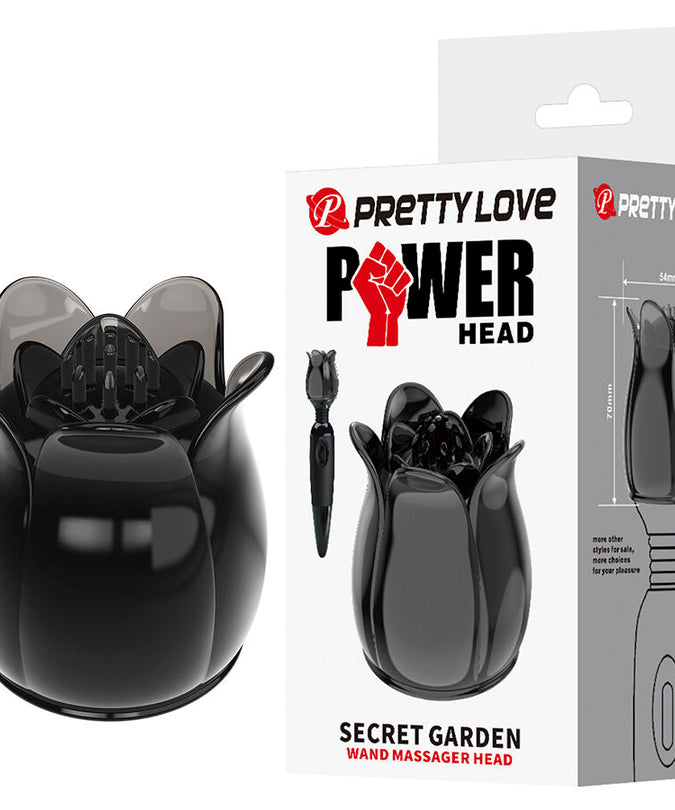 Pretty Love – Secret Garden Zwarte Massagekop