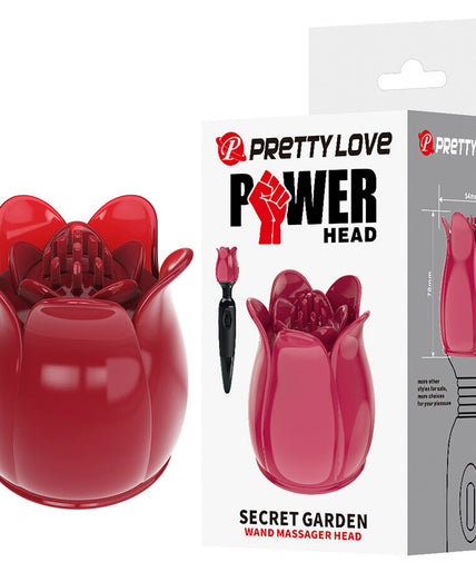 Pretty Love – Secret Garden Pinker Massagekopf Pretty Love – Secret Garden Pinker Massagekopf