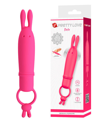 Pretty Love – Delia Rabbit Vibrator mit Widerstandsring Pretty Love – Delia Rabbit Vibrator mit Widerstandsring