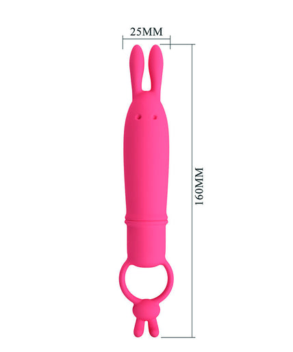 Pretty Love – Delia Rabbit Vibrator mit Widerstandsring Pretty Love – Delia Rabbit Vibrator mit Widerstandsring