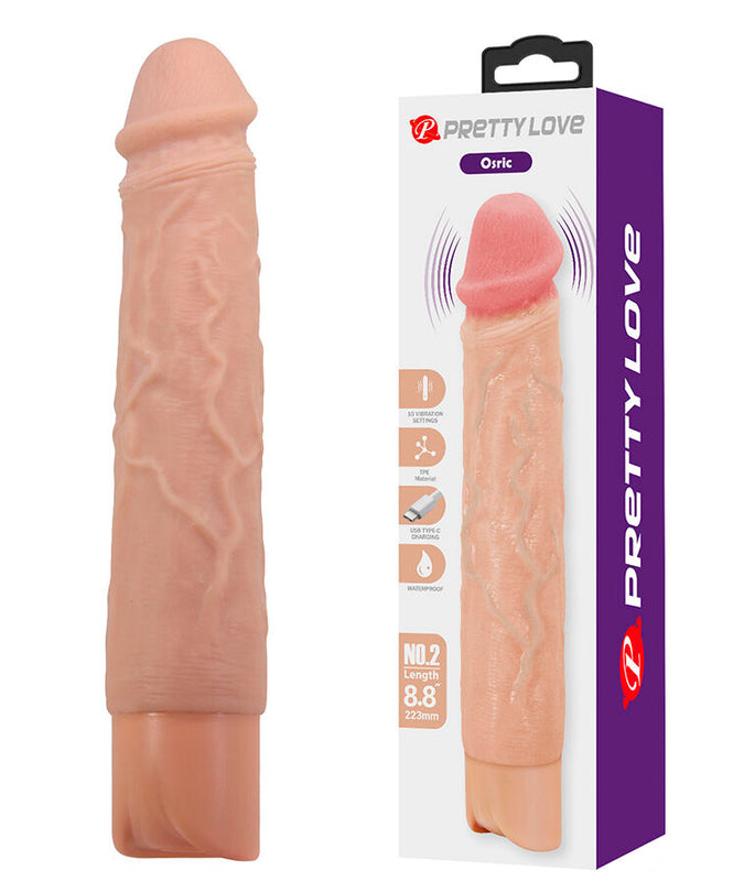 Pretty Love – Osric Flexibler realistischer Vibrator