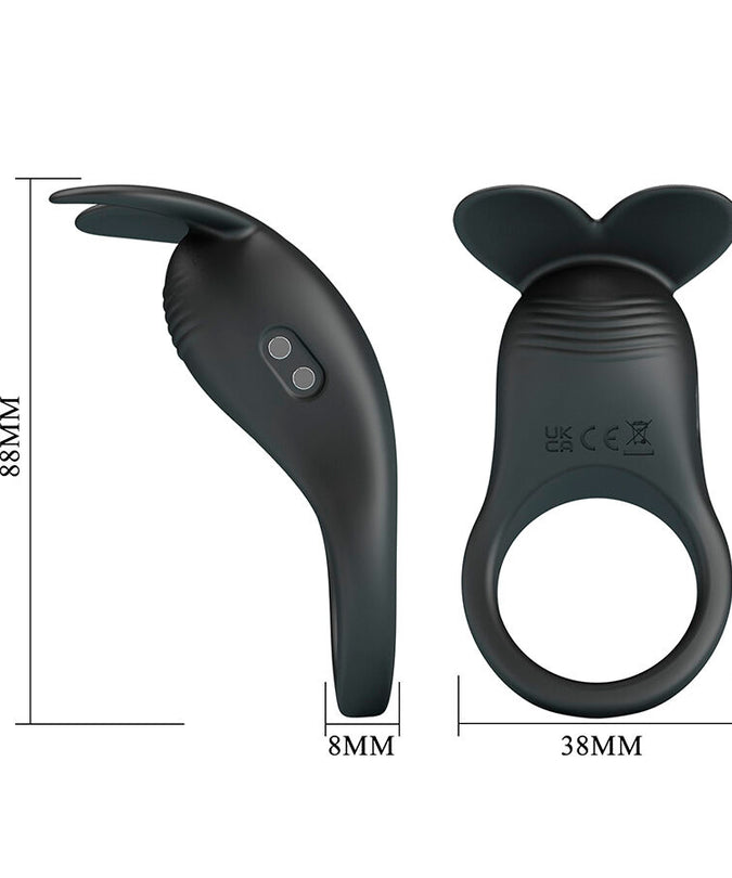 Pretty Love – Carlton Penis Ring With Clitoral Stimulator