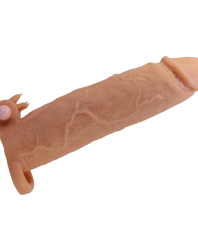 Pretty Love – Xerxes Penis Sleeve With Clitoral Stimulator And Vibration