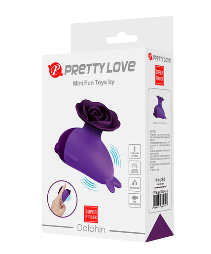 Pretty Love – Dolphin Mini Vibrator mit Clip Pretty Love – Dolphin Mini Vibrator mit Clip