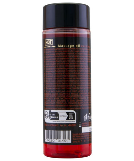 Hot – Massageöl Wärmend 100 ml Hot – Massageöl Wärmend 100 ml