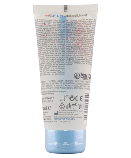 Hot – Anal Superglide Liquid Pleasure wasserbasiertes Gleitmittel 100 ml Hot – Anal Superglide Liquid Pleasure wasserbasiertes Gleitmittel 100 ml