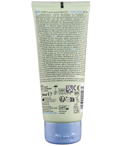 Hot – Bio Gleitmittel wasserbasiert Sensitiv 100 ml Hot – Bio Gleitmittel wasserbasiert Sensitiv 100 ml