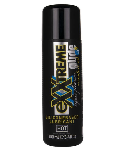 Hot – Exxtreme Glide silikonbasiertes Gleitmittel + Comfort Oil A+ 100 ml Hot – Exxtreme Glide silikonbasiertes Gleitmittel + Comfort Oil A+ 100 ml