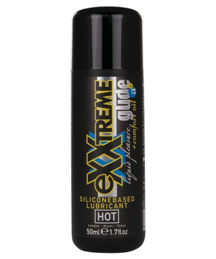 Heiß – Exxtreme Glide silikonbasiertes Gleitmittel + Comfort Oil A+ 50 ml Heiß – Exxtreme Glide silikonbasiertes Gleitmittel + Comfort Oil A+ 50 ml