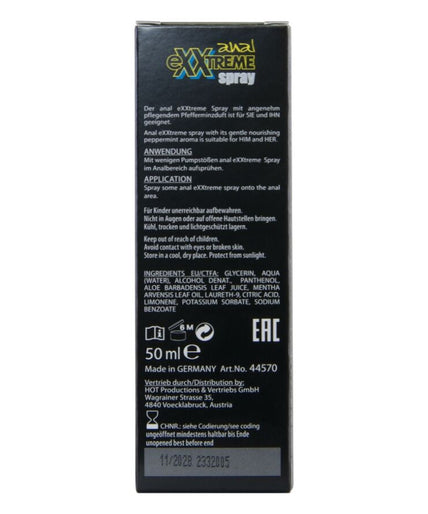 Hot – Exxtreme Anal Spray 50 Ml Hot – Exxtreme Anal Spray 50 Ml