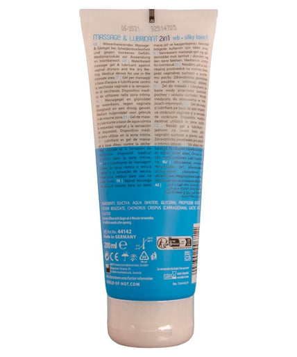 Hot – Massage & Glide Gel 2in1 Seidiger Touch 200 ml Hot – Massage & Glide Gel 2in1 Seidiger Touch 200 ml