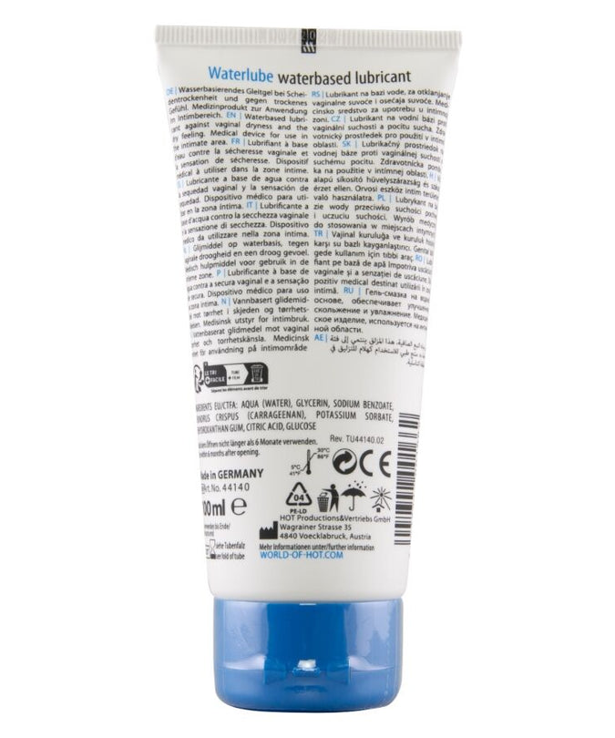 Hot – Water Lube Waterbased Springwater 100 Ml