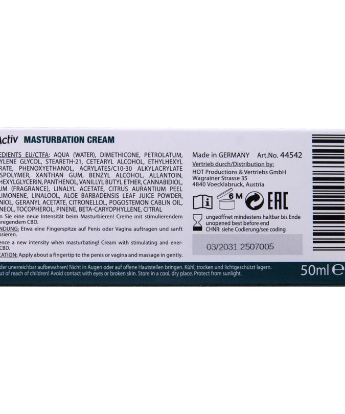 Hot – Masturbationscreme Mit Cbd – Unisex 100ML