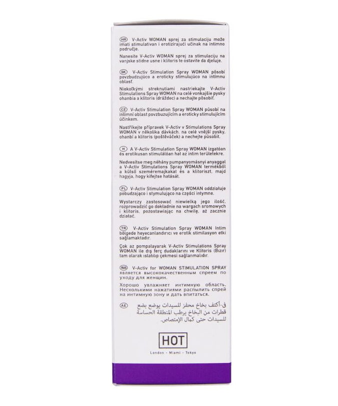 Hot – V – Aktivierungs-Spray zur Stimulation für Frauen 50 ml