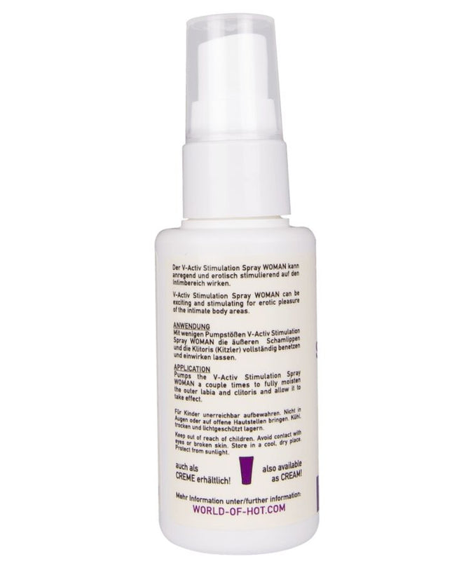Hot – V – Aktivierungs-Spray zur Stimulation für Frauen 50 ml