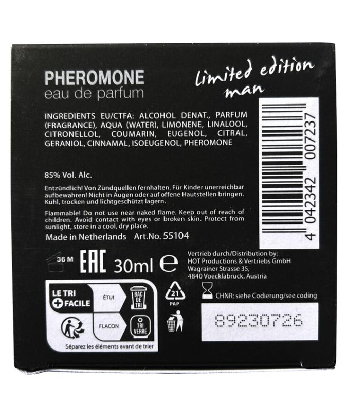 Hot – Pheromone Perfume Dubai Limited Edition Men 30 Ml