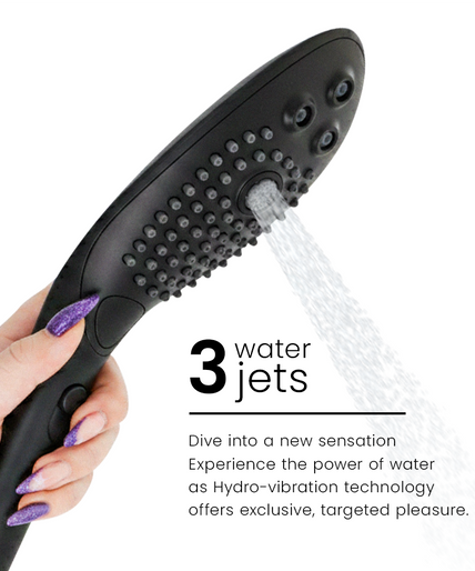 Womanizer – Wave Klitorisstimulierender Duschkopf Schwarz Womanizer – Wave Klitorisstimulierender Duschkopf Schwarz