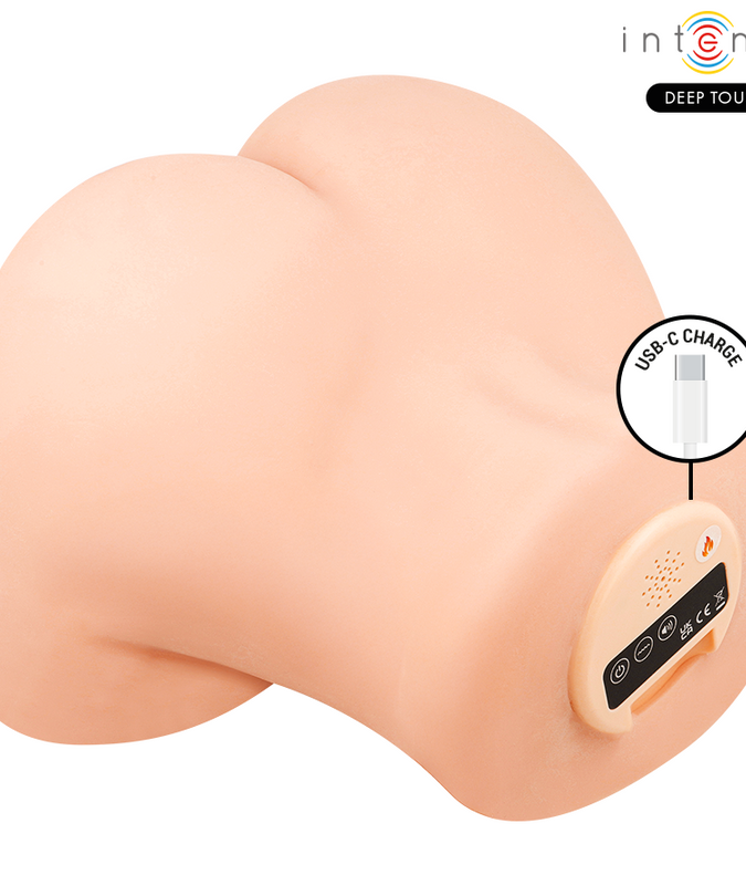 Intense Deep Touch – Ginger Vaginalmasturbator mit Saugfunktion, Wärme, Vibration und Stimmeffekten mit Fernbedienung 5,3 kg
