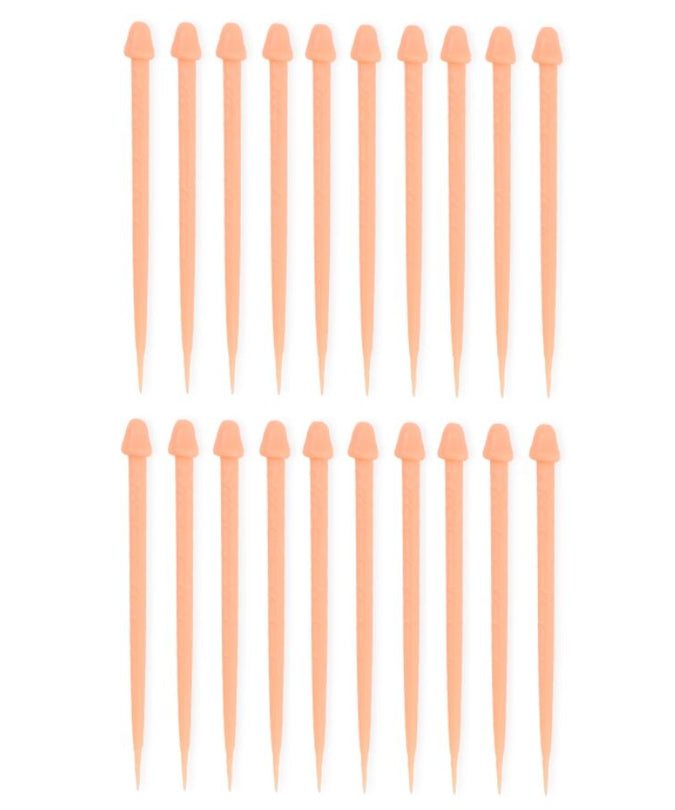 Diablo Picante – Penis Spinnenstokjes voor Vlees 20 Stuks