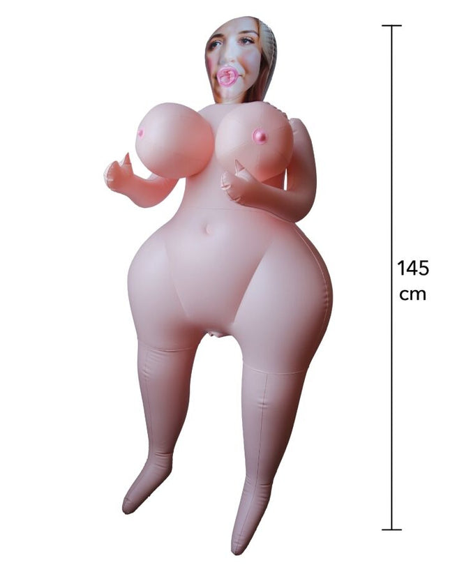 Hidden Desire – Kräftige Heather aufblasbare Puppe 145 cm