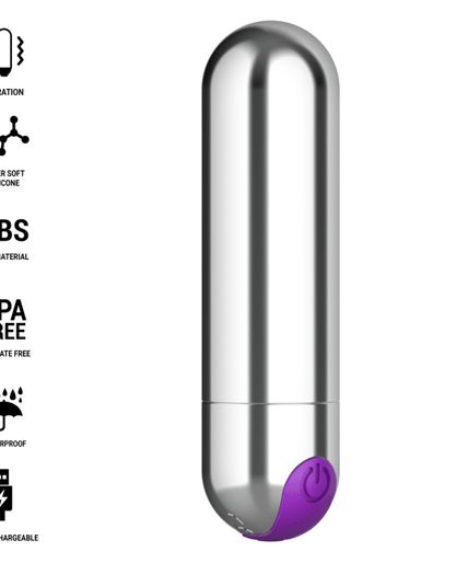 Intense – Karen Mini Wiederaufladbarer Vibrationsbullet Silber Intense – Karen Mini Wiederaufladbarer Vibrationsbullet Silber