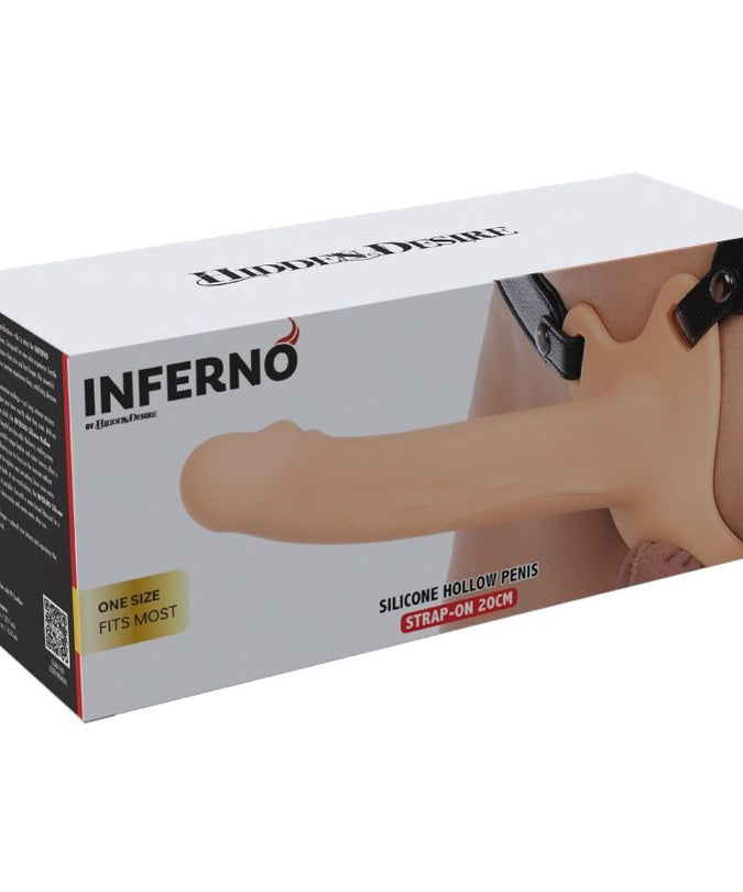 Hidden Desire – Inferno Penis Sleeve Strap-On 20 cm