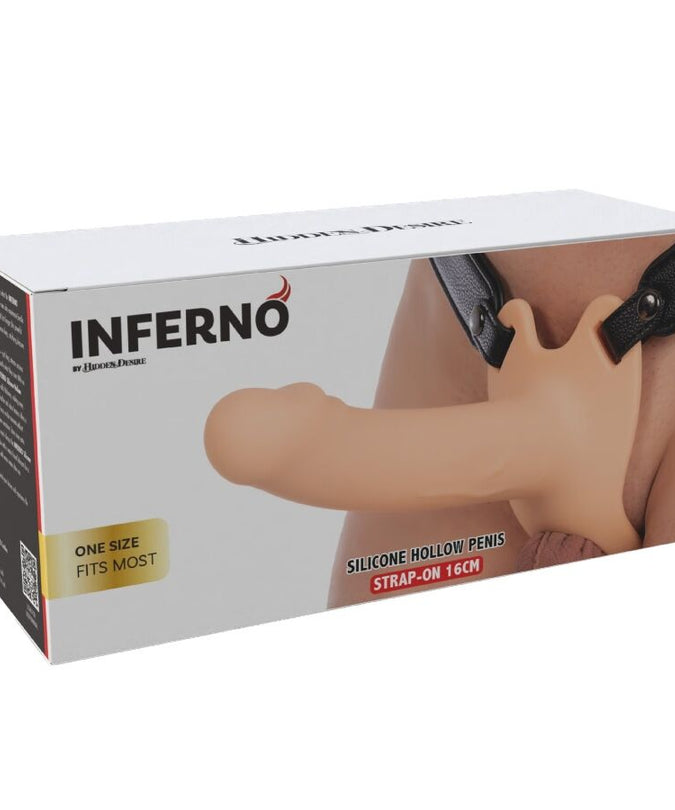Hidden Desire – Inferno Penis Sleeve Strap-On 16 cm