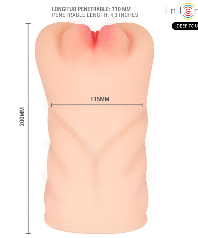 Intensiver Tiefenreiz – Krista Vaginalmasturbator mit Saugfunktion, Vibration und Stimmeffekt 1,2 kg