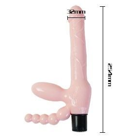 Baile – TPR Seilloses Geschirr mit Vibration UND Analstimulation 25,4 CM Baile – TPR Seilloses Geschirr mit Vibration UND Analstimulation 25,4 CM