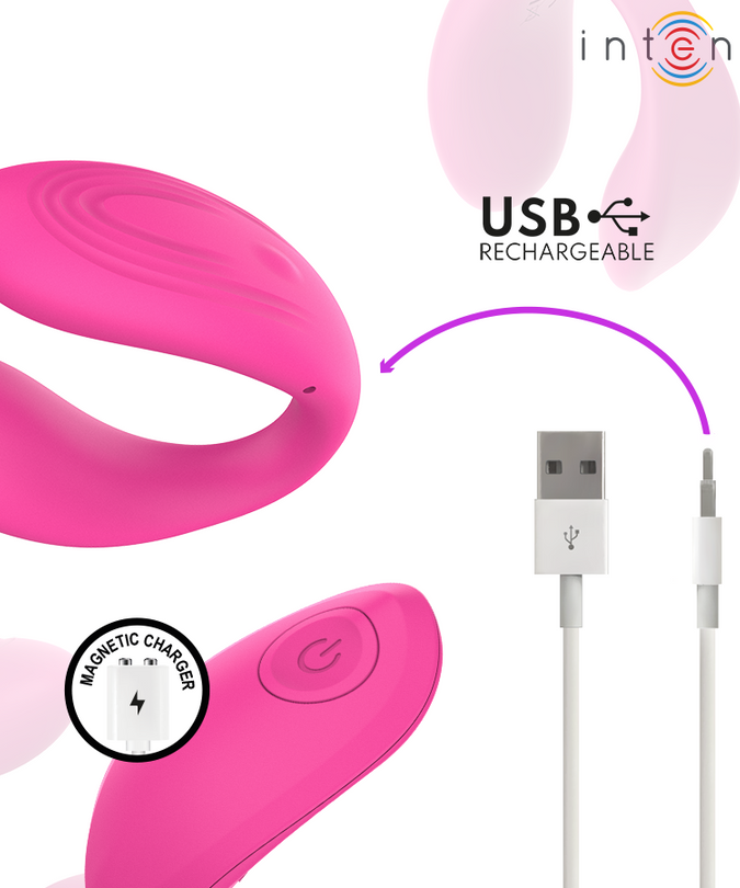 Intense – Nora Vibrating Clamp Stimulator Pink